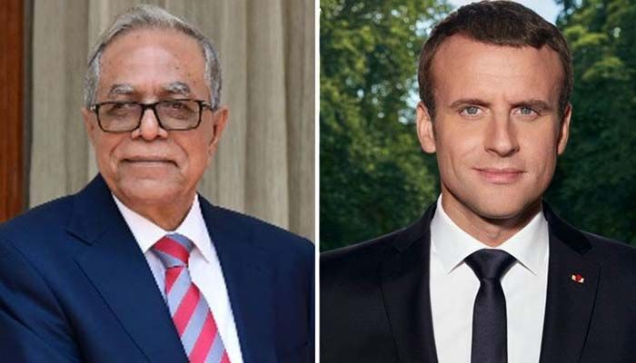 President Hamid Congratulates France's Macron On Re-Election 