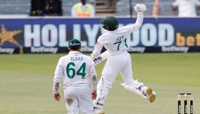 Bangladesh opener Mahmudul Hasan Joy made a giant leap in ICC Test rankings || Photo: Collected  
