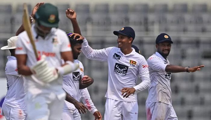 Sri Lanka Thrash Bangladesh in Second Test  