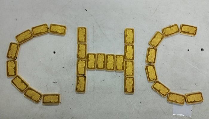 Passenger Held with 28 Gold Bars at Chattogram Airport 