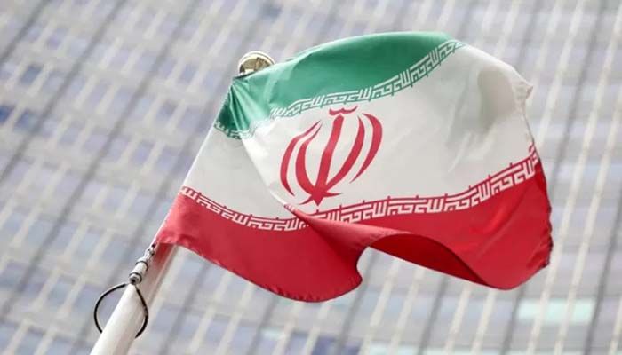 Iranian flag flies in front of the UN office building, housing IAEA headquarters, amid the coronavirus disease (Covid-19) pandemic, in Vienna, Austria, May 24, 2021 || Reuters Photo