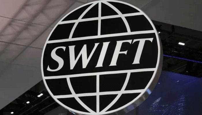 The logo of global secure financial messaging services cooperative SWIFT is seen at the SIBOS banking and financial conference in Toronto, Ontario, Canada October 19, 2017 || Reuters Photo