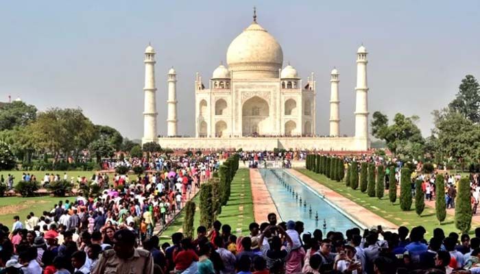 The Mughal-era monument is the most visited in India with more than 7 million tourists visiting the UNESCO World Heritage Site last year || AFP File Photo