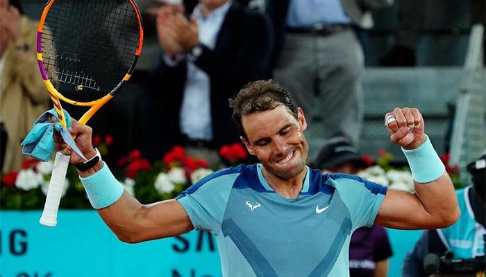 Nadal Wins on Return from Injury in Madrid