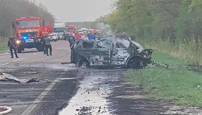 Ukraine Road Accident Toll Climbs to 26 