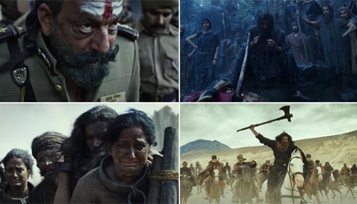 Different Scenes from Shamshera Teaser || Photo: Collected 