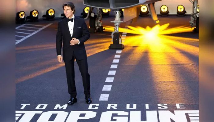 US actor Tom Cruise arrives at the premiere of 'Top Gun: Maverick' in London, Britain May 19, 2022. || Reuters Photo