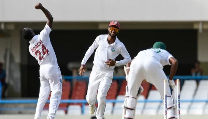 West Indies Beat Bangladesh by 7 Wickets in 1st Test  