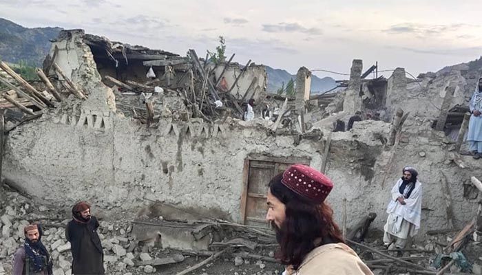 Pictures from Paktika province show extensive destruction to buildings || Photo: Collected 