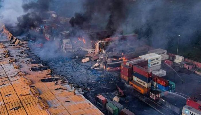 Sitakunda Depot Fire Contained after 22 Hours of Effort