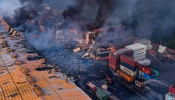 Sitakunda Depot Fire: Garment Products Worth Tk1000Cr Reduced to Ashes