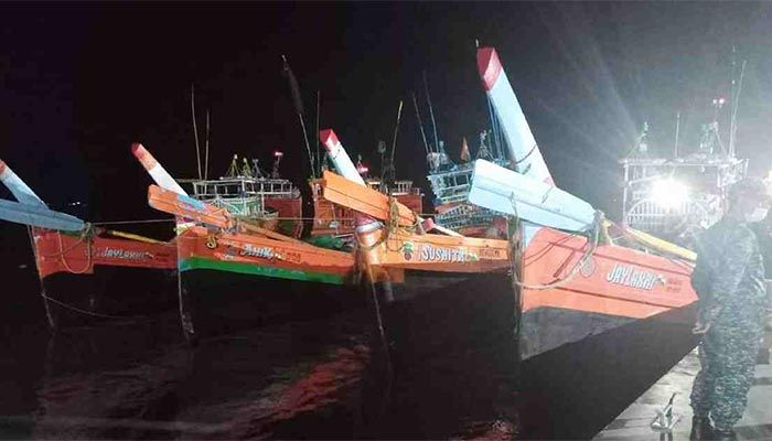 135 Indian Fishermen Detained by Navy
