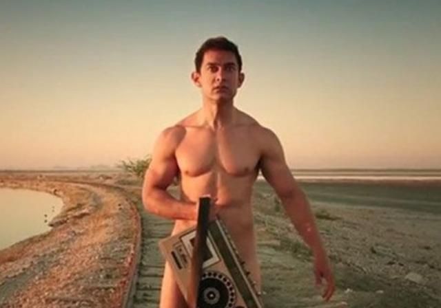 Even Bollywood's perfectionist, Aamir Khan has bared it all in front of the camera in his blockbuster film, PK. In the poster, Aamir could be seen hiding his private parts with a traditional radio, and while some people got offended by it, most of the feedback was positive. Indeed it was a masterstroke by Aamir and film director Rajkumar Hirani.