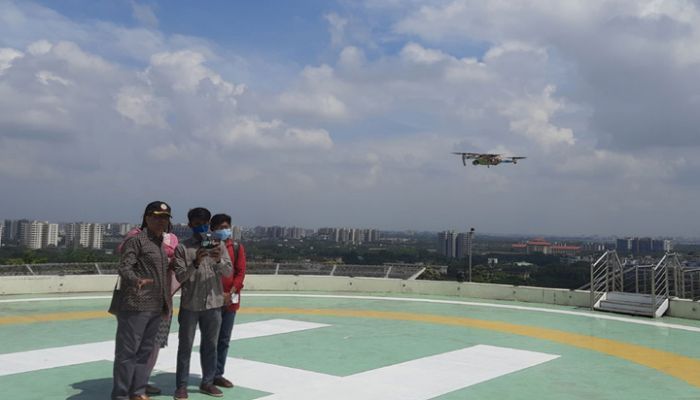 DNCC Deploy Drones to Find Mosquitoes