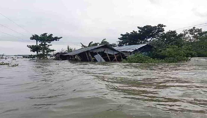 Flood Situation in Sunamganj Getting Worse Again