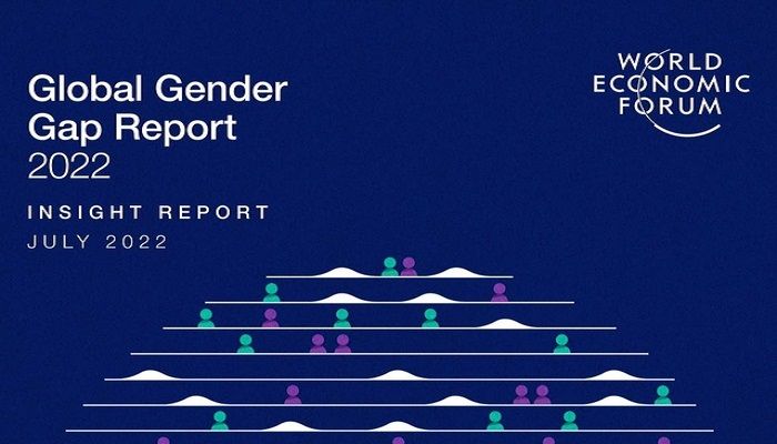 A screenshot of the World Economic Forum's Gender Gap Index 2022 report || Photo: Collected 