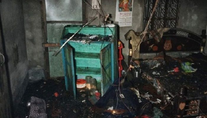 Hindu House in Narail Set on Fire over Alleged Blasphemous Post