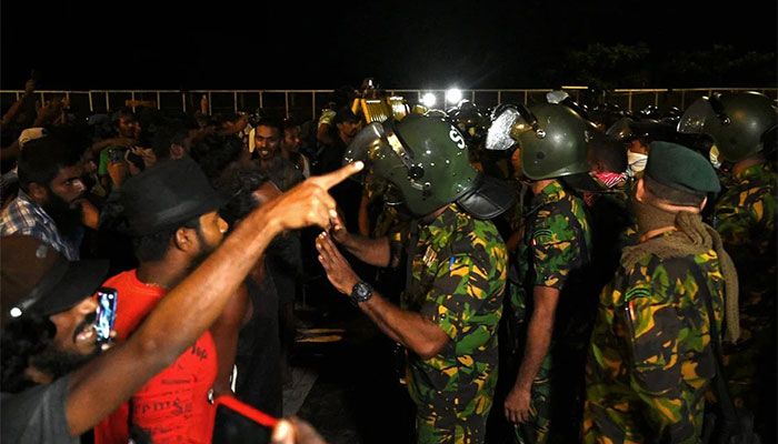 Security Forces Smash Sri Lanka’s Main Protest Camp   