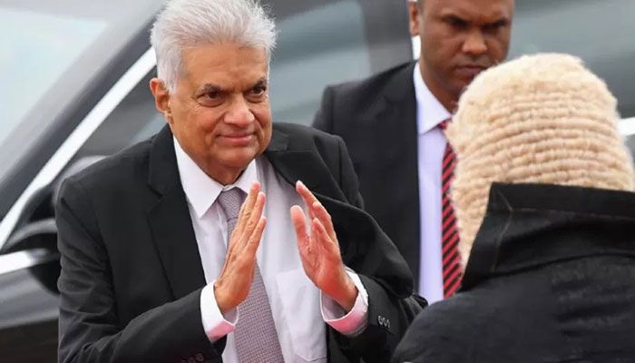Sri Lanka President Ranil Wickremesinghe said fuel shortages sparked by an unprecedented economic crisis were set to continue till the year's end. || AFP Photo