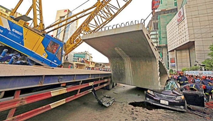 FIR Lodged over Dhaka BRT Girder Tragedy   