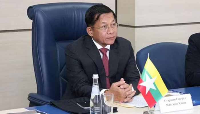 Head of Myanmar's junta, Min Aung Hlaing || Photo: Collected 