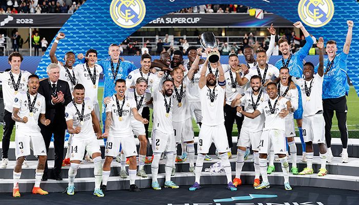 Real Madrid Defeat Eintracht Frankfurt to Win Fifth UEFA Super Cup