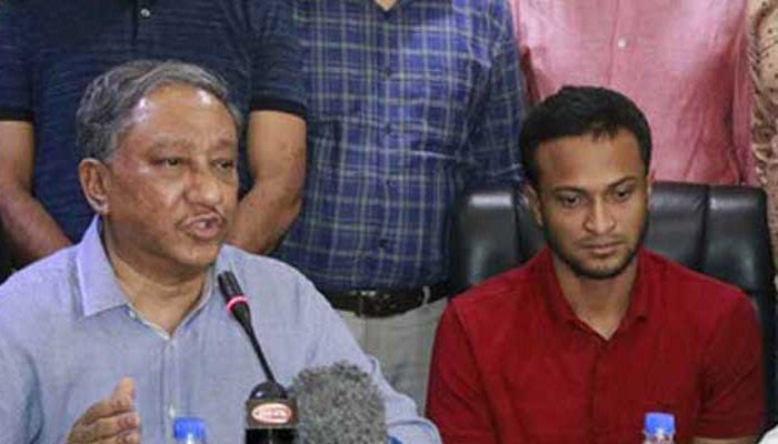Shakib's Relation with BCB Will End If He Stays with Betting Company: Papon