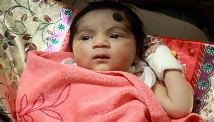Baby Born during Road Crash in Mymensingh Given Tk 5 Lakh
