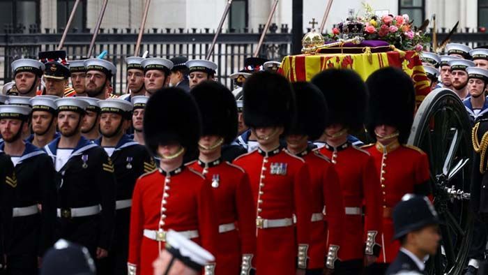 The Queen's funeral was conducted according to royal regulations || Photo: Reuters