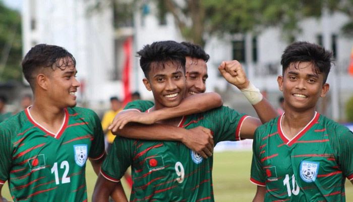Bangladesh Thrash Maldives 5-0 to Reach Semi-Final