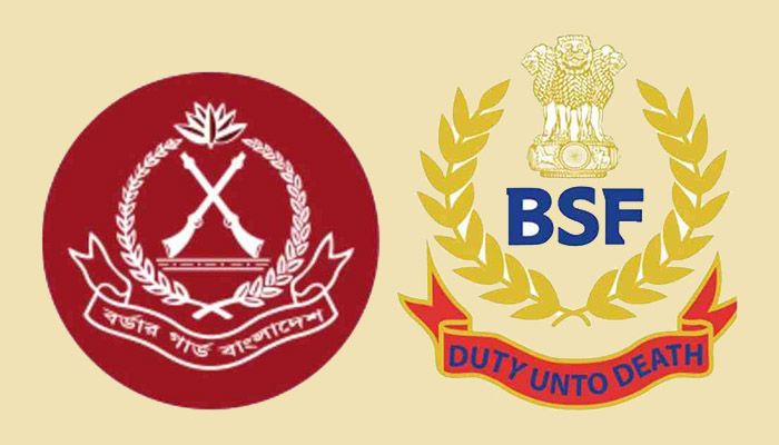 Border Guard Bangladesh (BGB) and India’s Border Security Force (BSF) logo || Photo: Collected 
