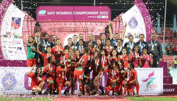 Bangladesh Clinch SAFF Women's Championship Title