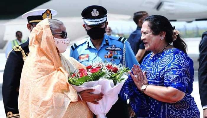 PM Hasina Gets Red Carpet Welcome in New Delhi  