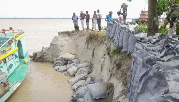 Padma Erosion Disrupts Ferry Services in Goalanda  