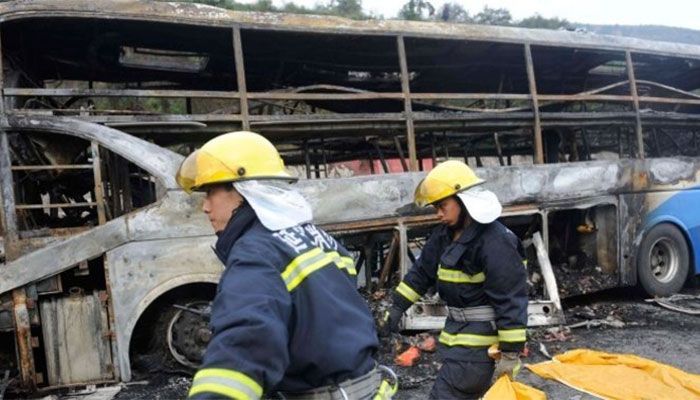 27 People killed in China Bus Crash 