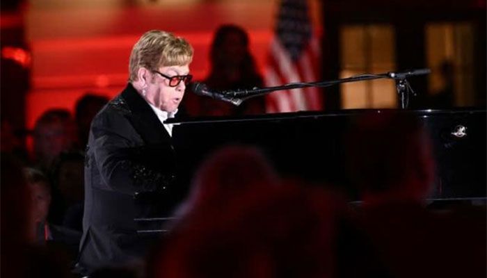 Elton John, a Trump Favorite, Sings at Biden White House 