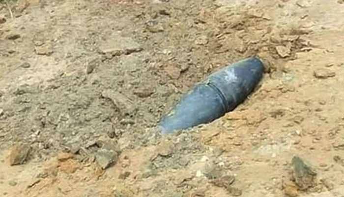 Myanmar's shell inside the Bangladesh border || Photo: Collected