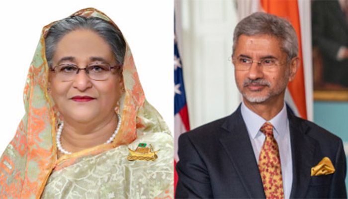  Prime Minister Sheikh Hasina and ﻿Indian External Affairs Minister  S Jaishankar || Photo: Collected 