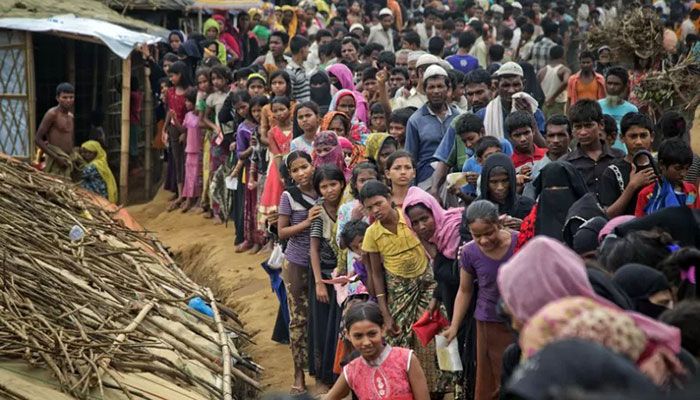 Rohingya refugees live in overcrowded makeshift sites in Cox’s Bazar, Bangladesh, after fleeing across the border to escape the October 2016 violence in Myanmar || File Photo