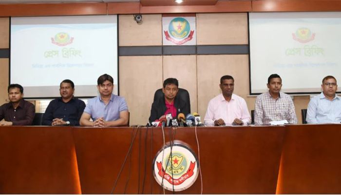 Detective Branch (DB) of Dhaka Metropolitan Police (DMP) Press Conference || Photo: Collected 