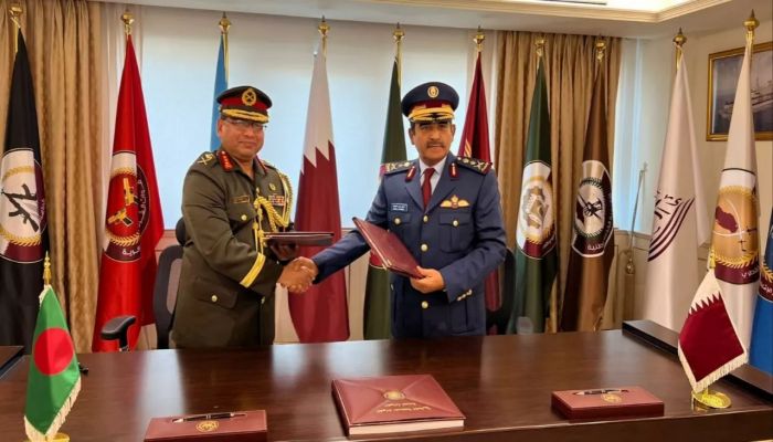 Bangladesh, Qatar Sign MoU to Boost Defence Cooperation