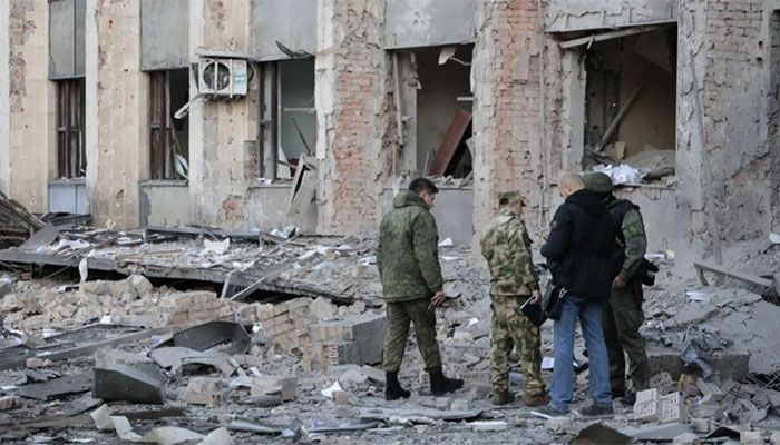 Rockets Strike Mayor’s Office in Occupied Ukrainian Region 