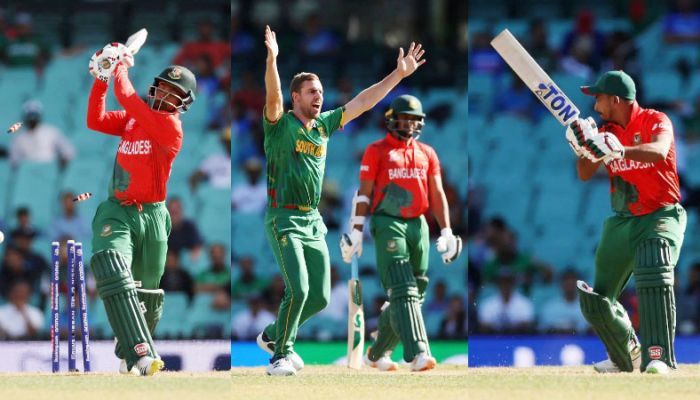 Bangladesh suffered their biggest-ever defeat in T20 cricket history against South Africa || Photo: Collected 