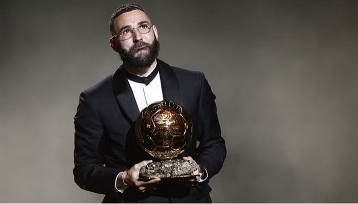 Benzema Wins Ballon d'Or Award for Best Player in the World   