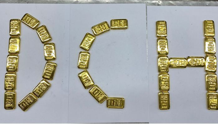 30 Gold Bars Recovered from Garbage Basket at Airport