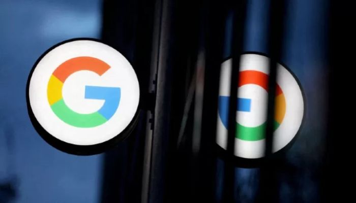 The logo for Google LLC is seen at the Google Store Chelsea in Manhattan, New York City, US, November 17, 2021 || Reuters Photo
