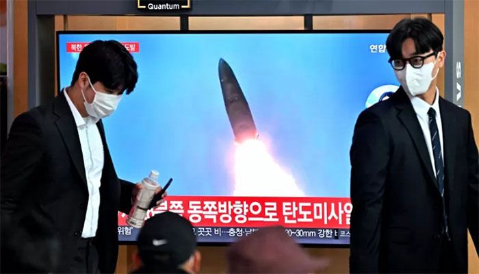 North Korea Fires Ballistic Missile over Japan    