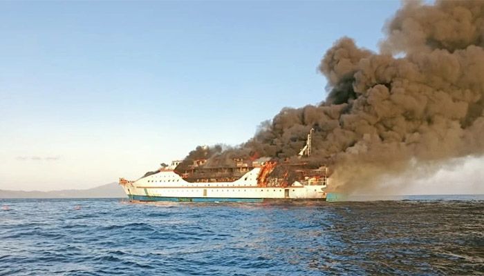 Passenger Ship Catches Fire in Central Indonesia, Rescue Operation Underway