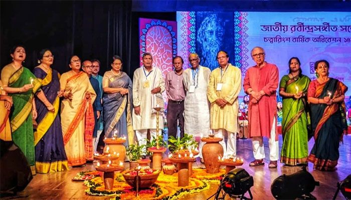 Curtain Closes on 40th Jatiya Rabindra Sangeet Sammelan 