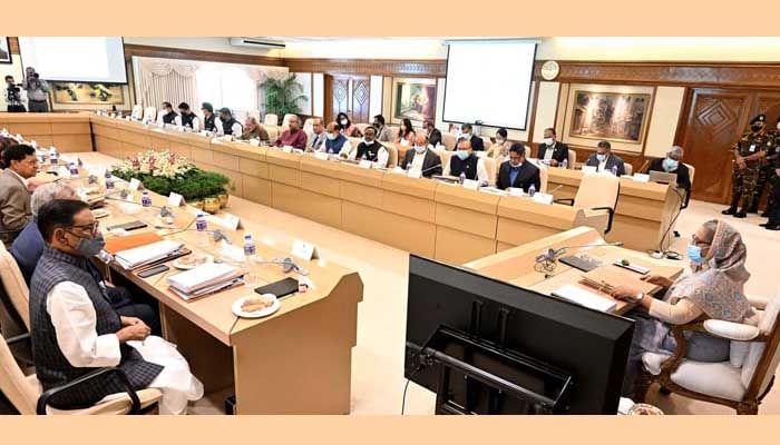 Cabinet meeting, chaired by Prime Minister Sheikh Hasina || Photo: Collected 